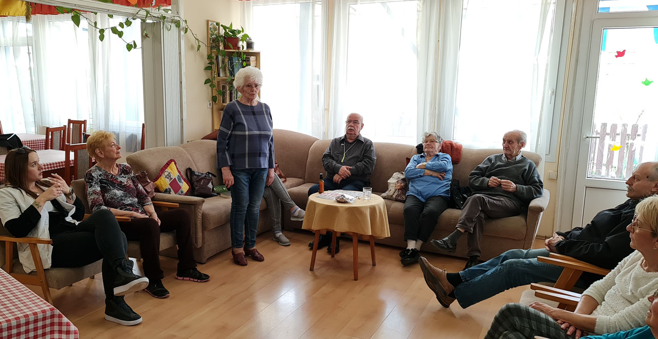 A Petőfi utcai klubunk először a Szent Anna Házban hír nézőképe - kis méret
