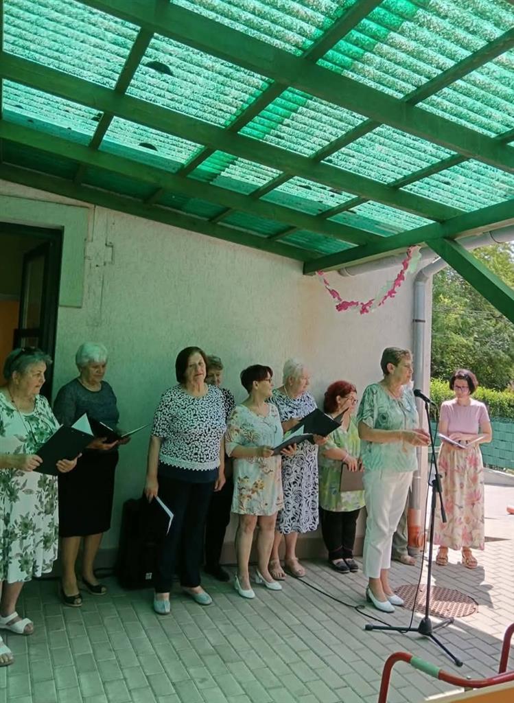 Közös májusfa-kitáncolás a Toponári Idősek Klubjában hír nézőképe - kis méret