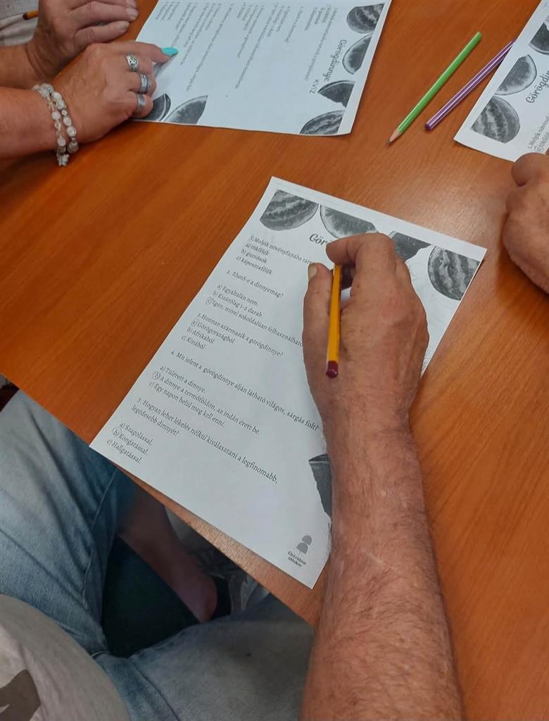 Kvíz és nyári frissítő a Szigetvári Utcai Idősek Klubjában