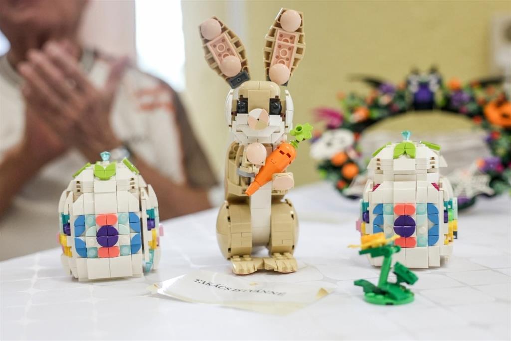LEGO-kiállítás a Liget Időskorúak Otthonában